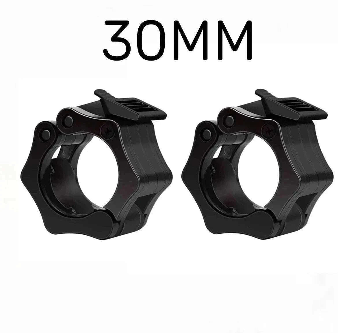 Quick Release Barbell Clamps for Secure Weight Training (2PCS)-B 25MM BLACK 1PC