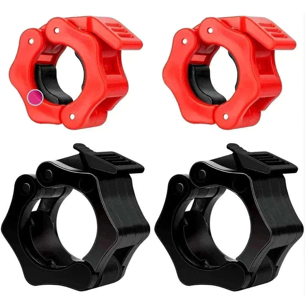 Quick Release Barbell Clamps for Secure Weight Training (2PCS)-B 25MM BLACK 1PC