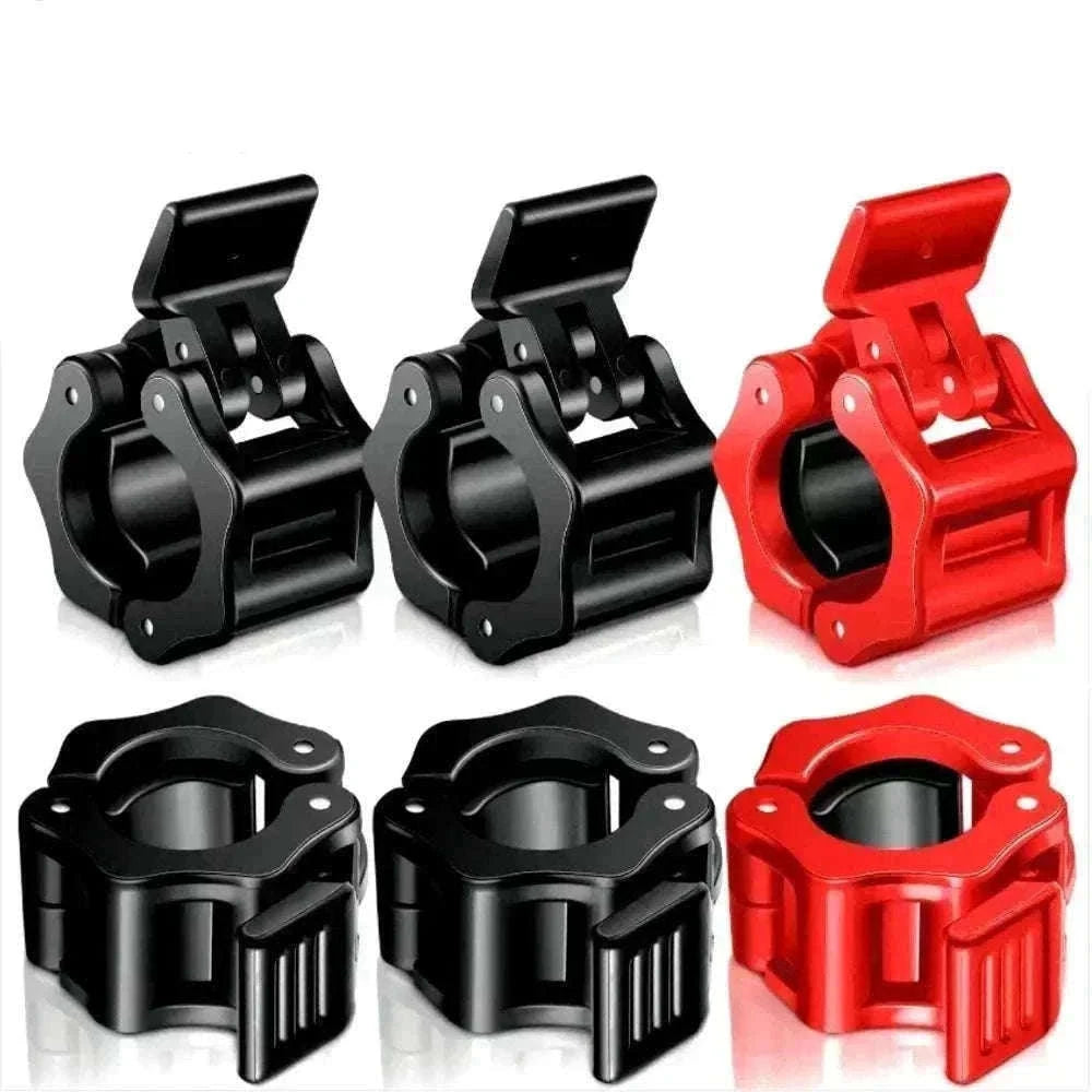 Quick Release Barbell Clamps for Secure Weight Training (2PCS)-B 25MM BLACK 1PC