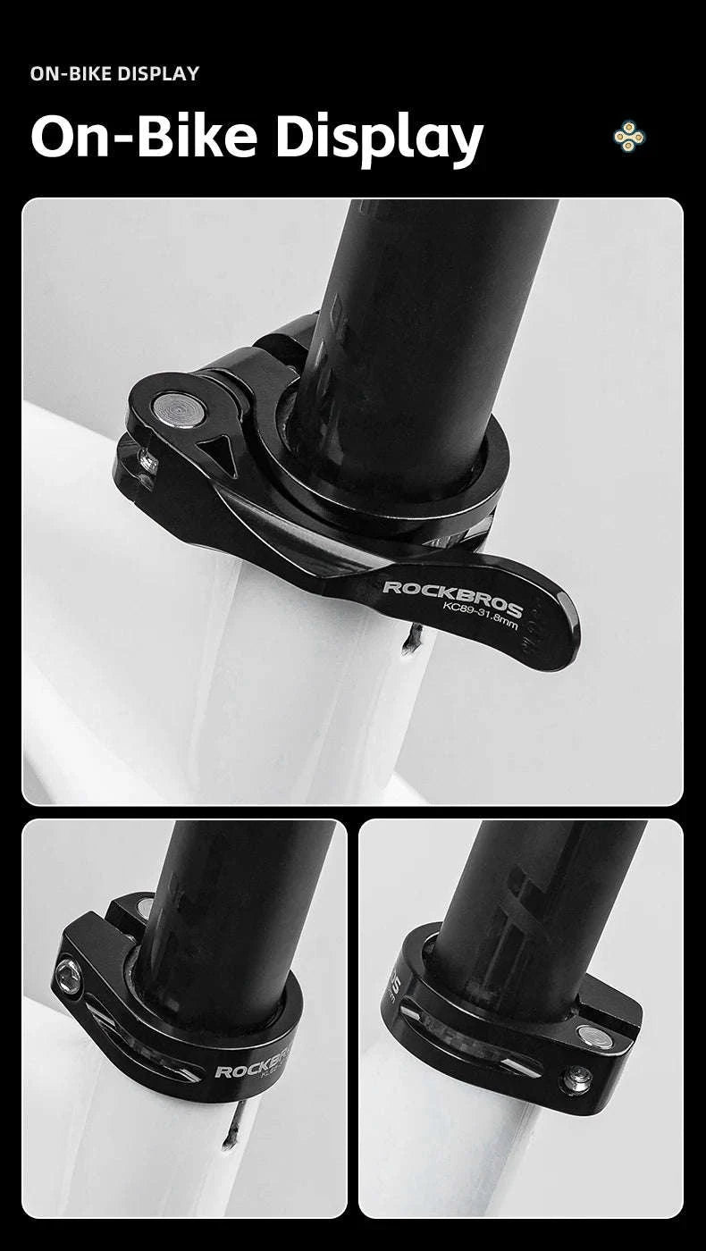 Quick Release Bicycle Seat Post Clamp Aluminum Alloy Bike Seat Clamp-41210092002