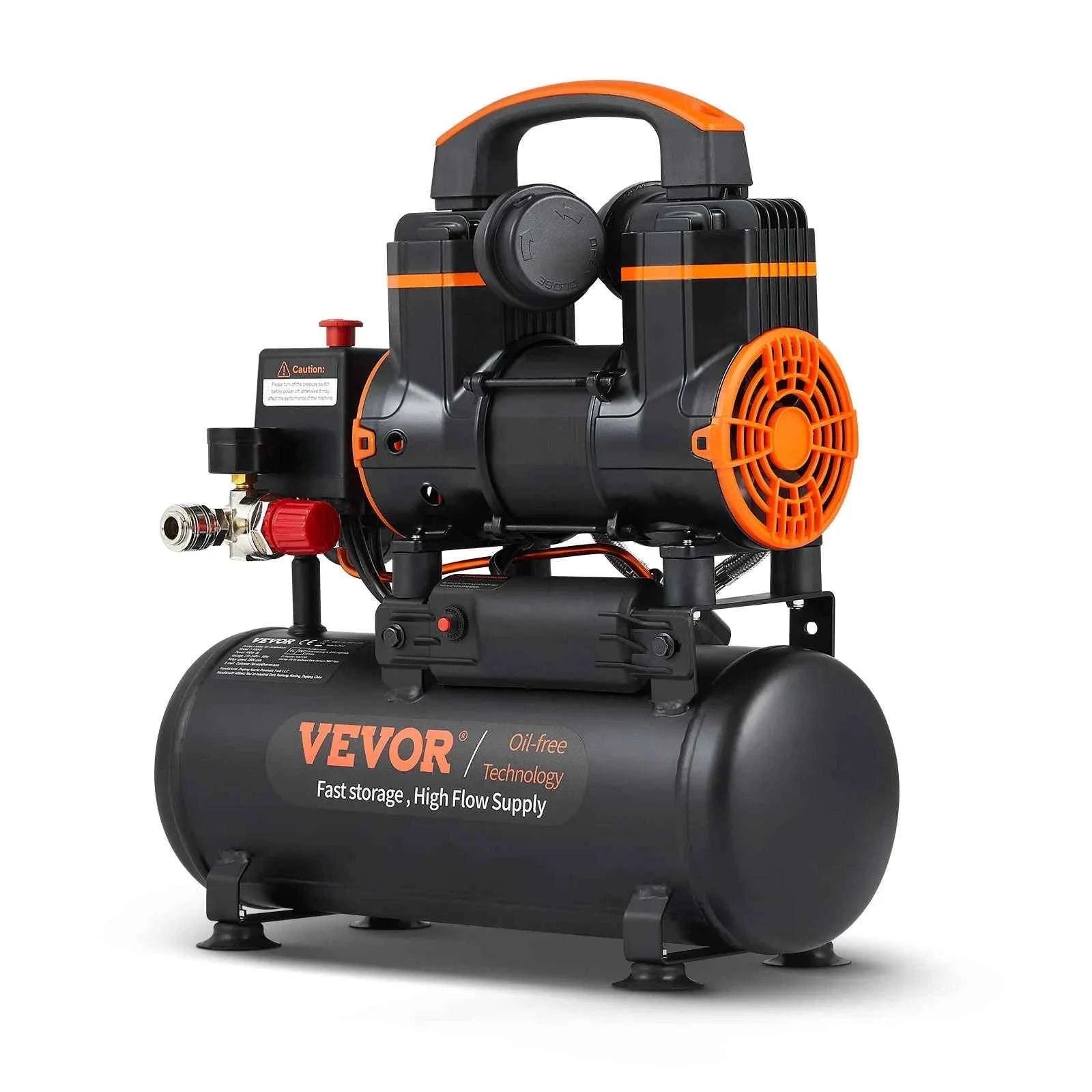 Quiet Oil-Free Portable Air Compressor Pump-24L 1450W / EU / spain