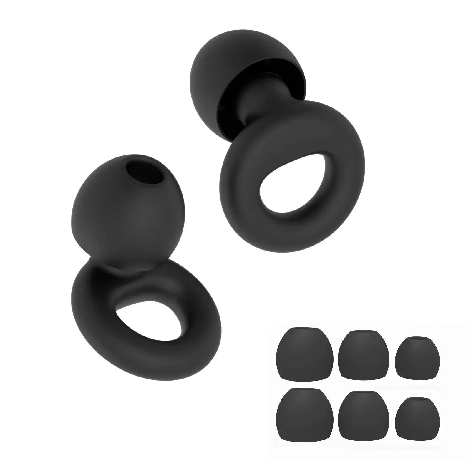 Quiet Reusable Ear Plugs for Noise Reduction and Comfort-10pairs Metal Green