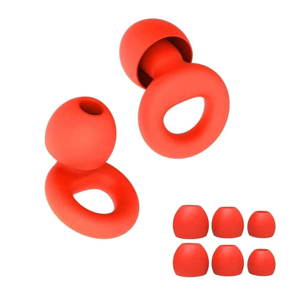 Quiet Reusable Ear Plugs for Noise Reduction and Comfort-10pairs Metal Green