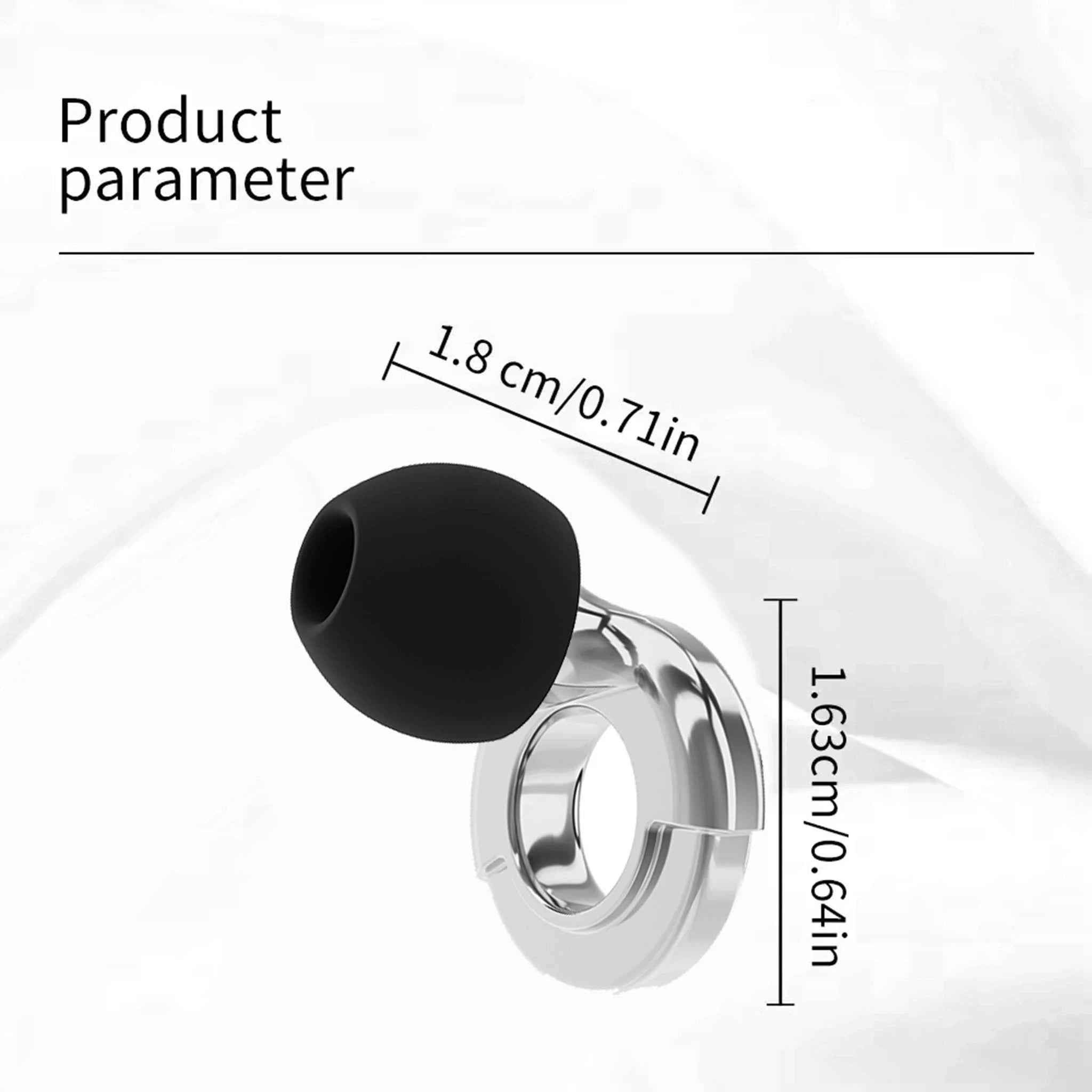 Quiet Reusable Ear Plugs for Noise Reduction and Comfort-10pairs Metal Green