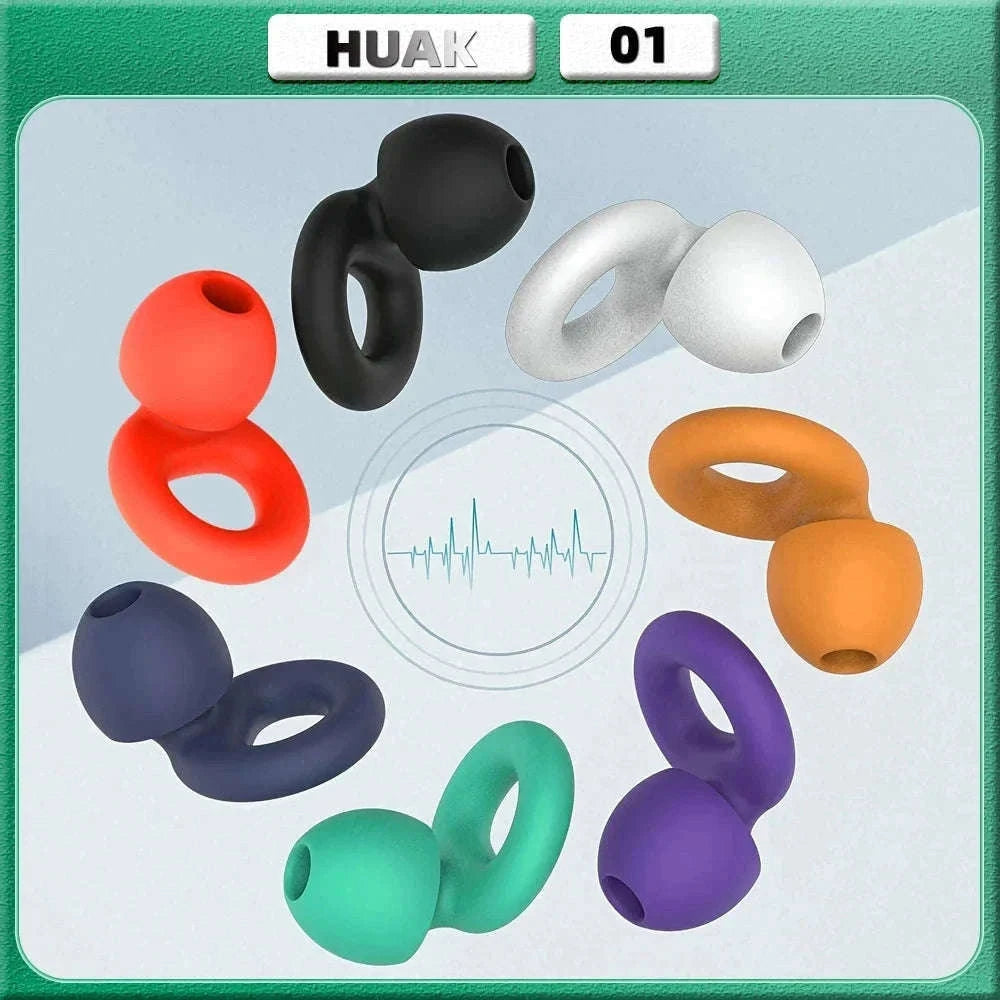 Quiet Reusable Ear Plugs for Noise Reduction and Comfort-10pairs Metal Green