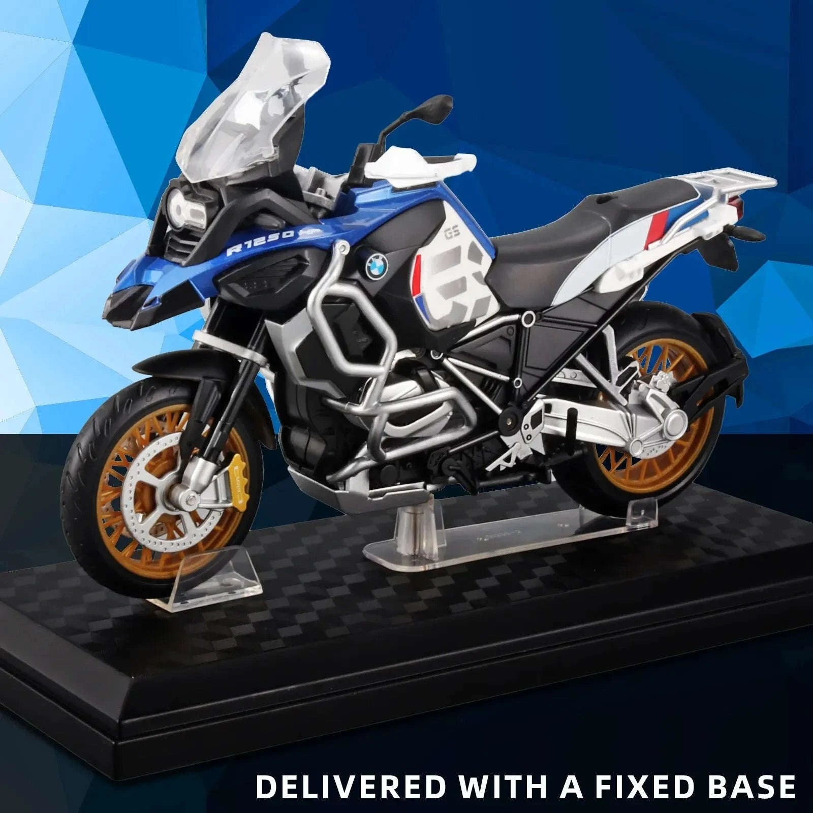 R1250 GS 1:12 Alloy Die‑cast Motorcycle Model-RED