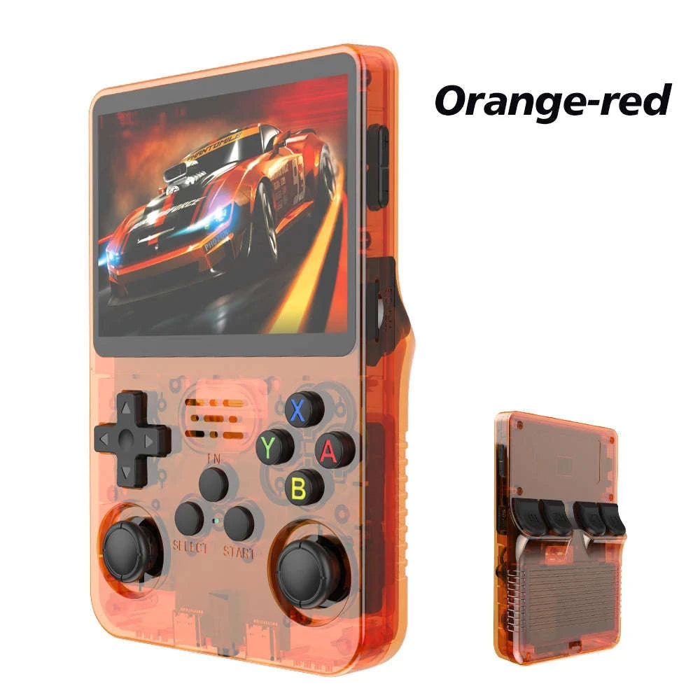 R36S Retro Handheld Game Console-Purple 128G