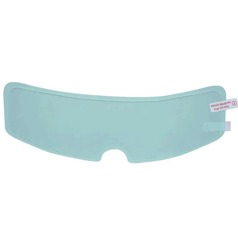 Rain and Fog Helmet Film – Clear Anti‑Fog Visor Sticker-rainproof film 2