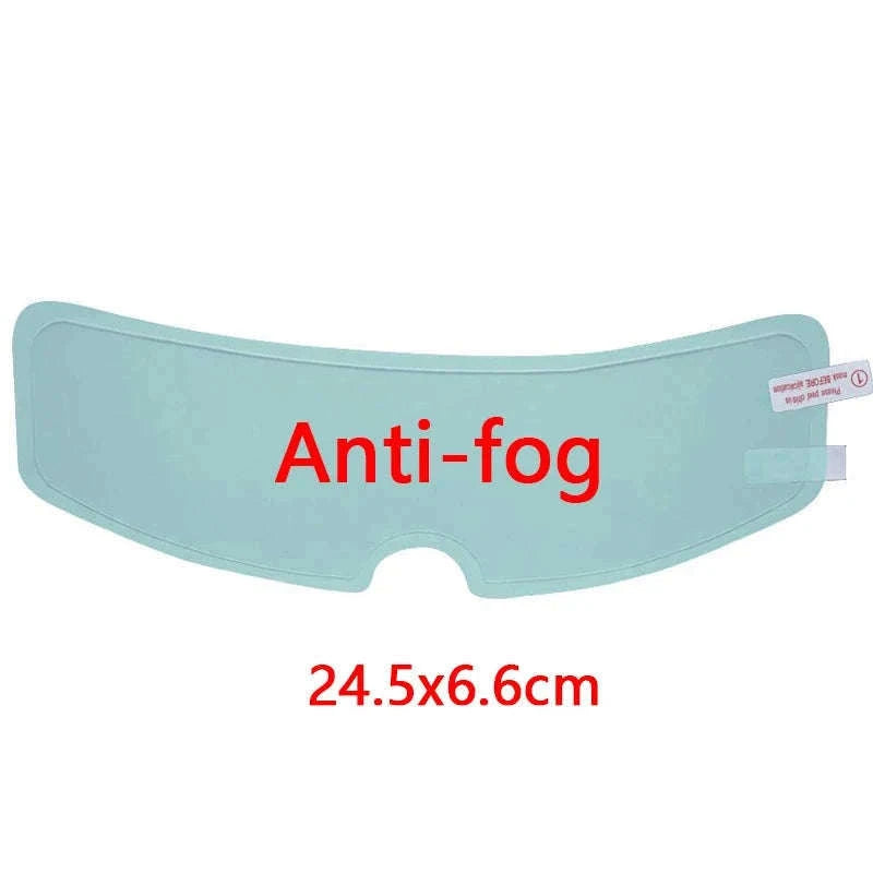 Rain and Fog Helmet Film for Clear, Fog-Free Riding-rainproof film 2
