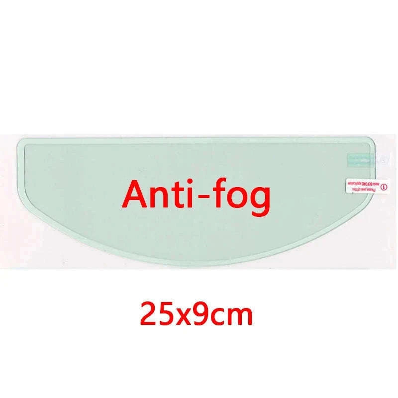 Rain and Fog Helmet Film for Clear, Fog-Free Riding-rainproof film 2