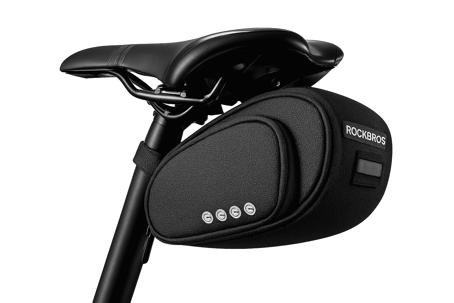 Rainproof Bike Saddle Bag with Quick Release and 1L Storage-C40    1L