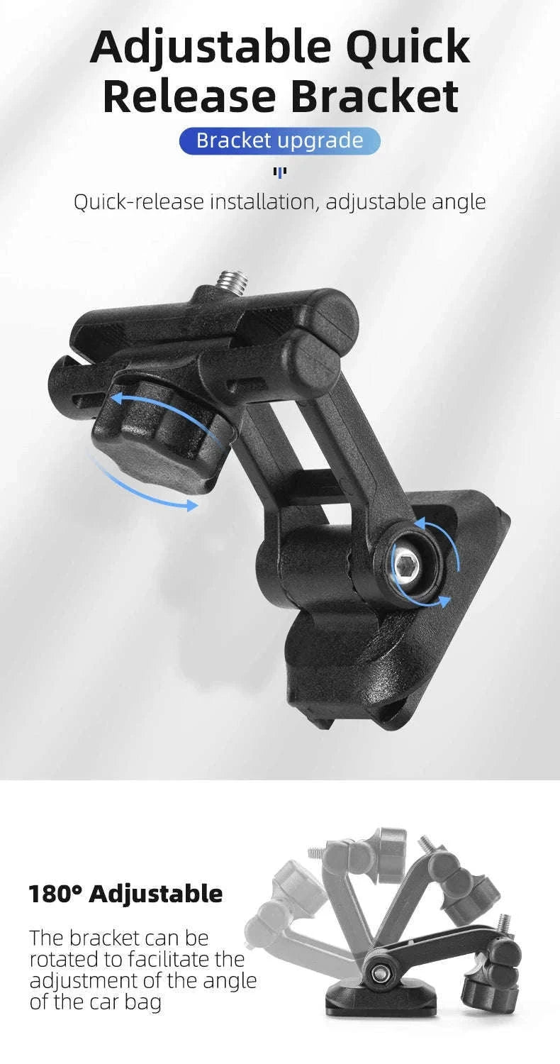 Rainproof Bike Saddle Bag with Quick Release and 1L Storage-C40    1L