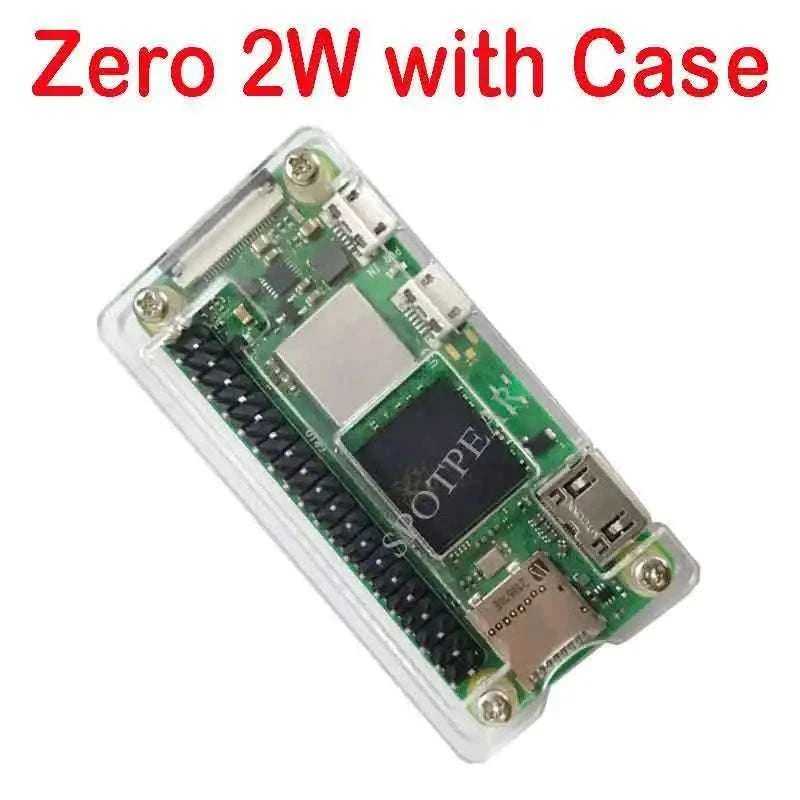 Raspberry Pi Zero 2 W Development Board with Case-