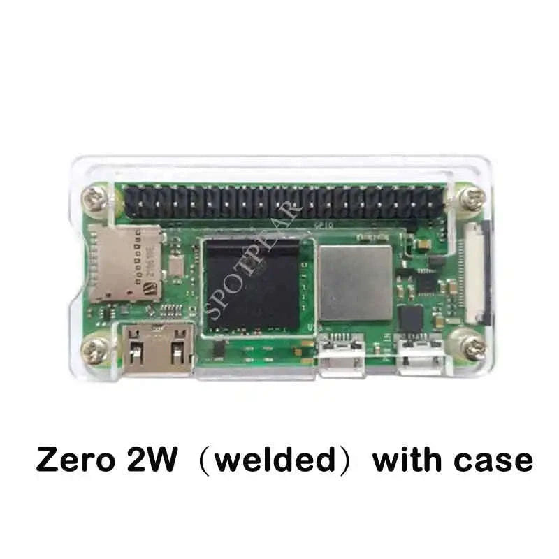 Raspberry Pi Zero 2 W Development Board with Case-Zero 2 WH(case)