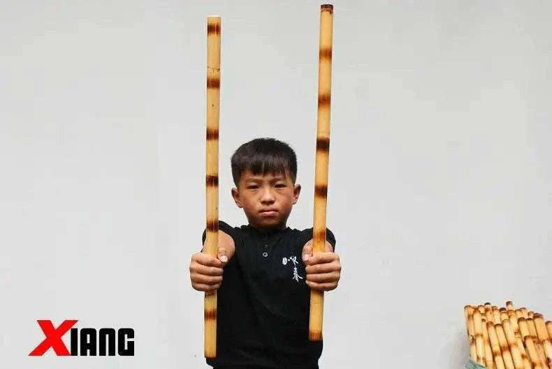 Rattan Martial Arts Training Stick for Practice and Self‑Defense-60cm 2.4cm Dia Stick