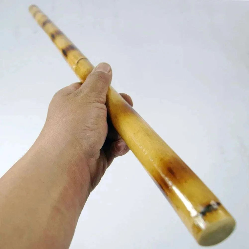 Rattan Martial Arts Training Stick for Practice and Self‑Defense-60cm 2.4cm Dia Stick
