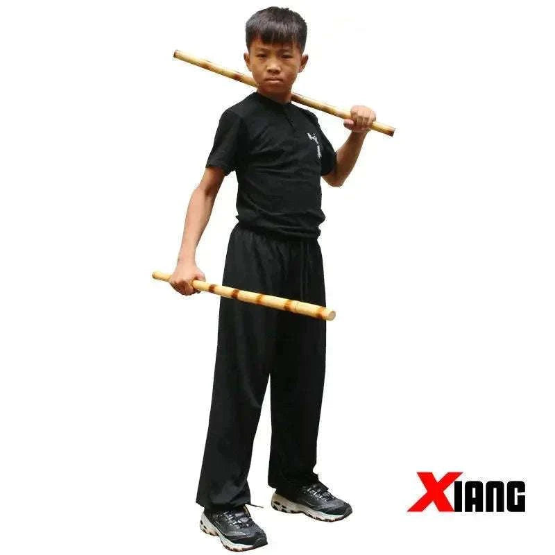 Rattan Martial Arts Training Stick for Practice and Self‑Defense-60cm 2.4cm Dia Stick