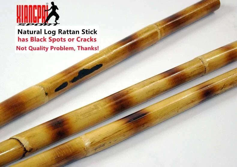 Rattan Martial Arts Training Stick for Practice and Self‑Defense-60cm 2.4cm Dia Stick