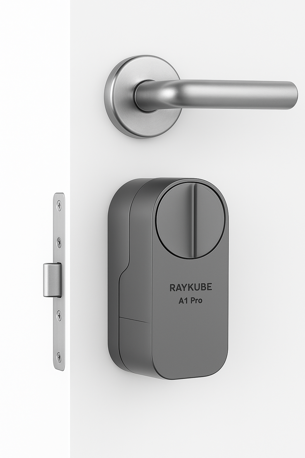 RAYKUBE A1 Pro Tuya Bluetooth pametna ključavnica za vrata, Tuya/Smart Life APLIKACIJA, odklepanje brez vrtanja, dostava iz Španije v EU države