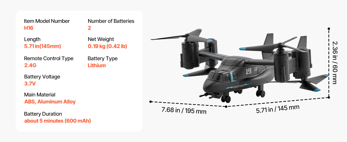 Ελικόπτερο RC 2.4GHz με Γυροσκόπιο & Απογείωση με Ένα Κουμπί για Παιδιά