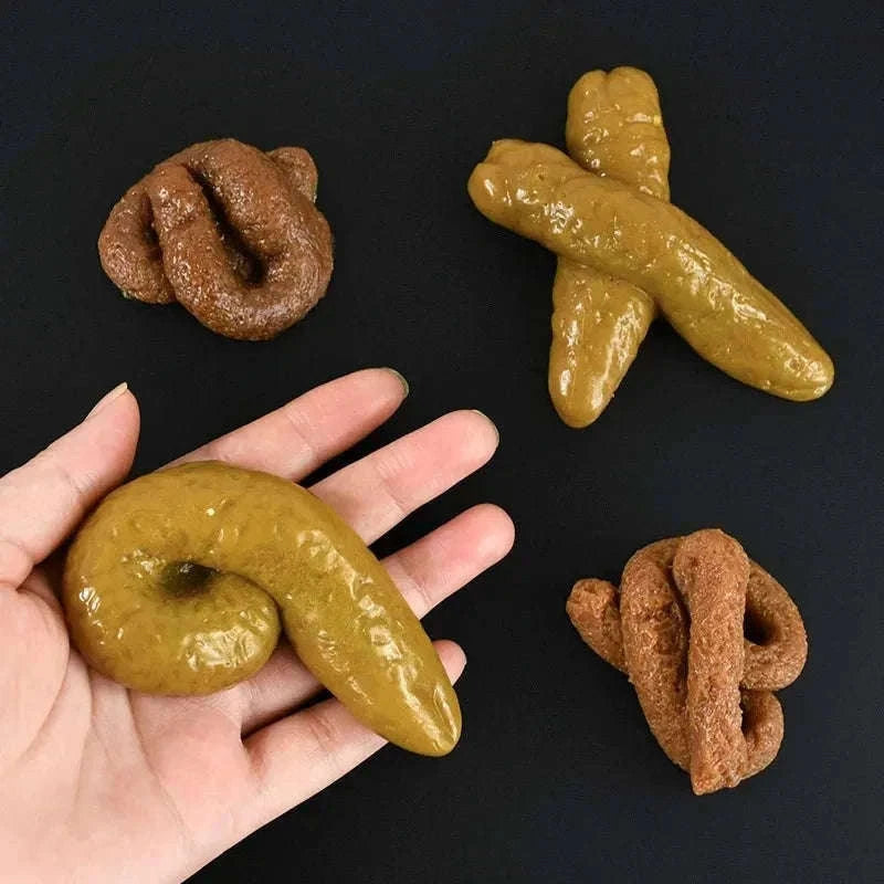 Realistic Fake Poop Prank Toy for Funny Surprise Moments-A