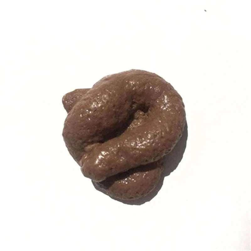 Realistic Fake Poop Prank Toy for Hilarious Reactions-Brown
