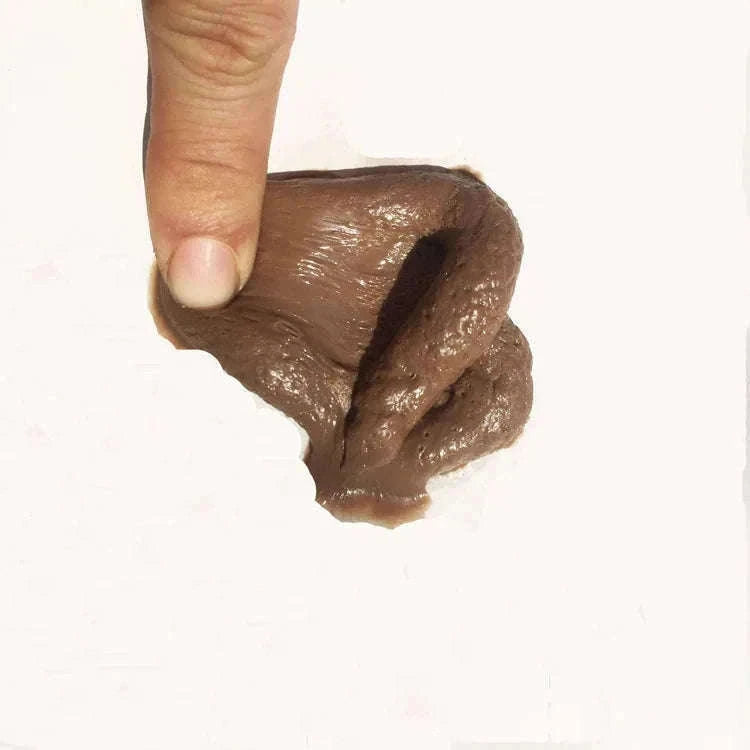 Realistic Fake Poop Prank Toy for Hilarious Reactions-Brown