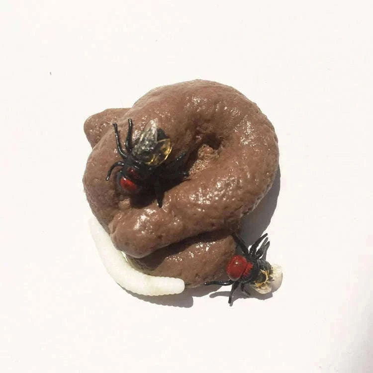 Realistic Fake Poop Prank Toy for Hilarious Reactions-Brown