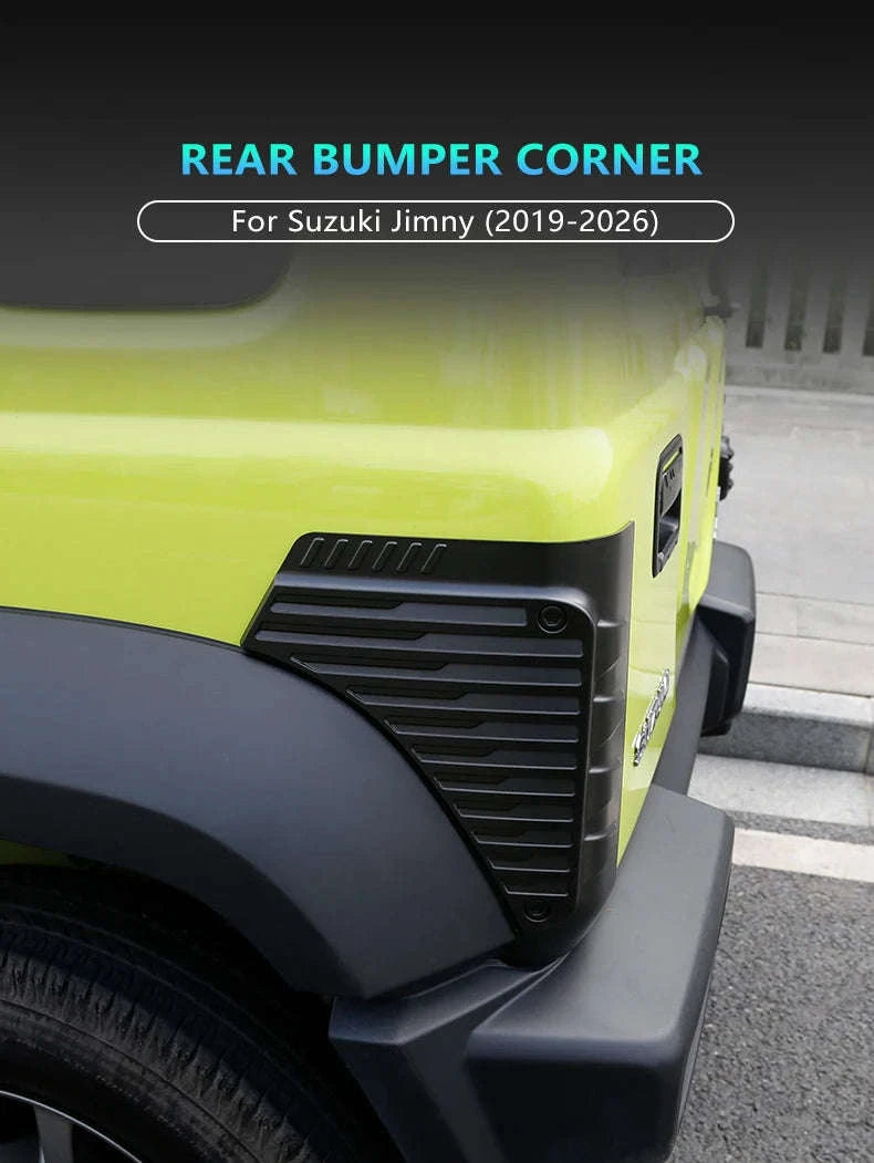Rear Bumper Corner Protector for 2019-2026 Models-Black