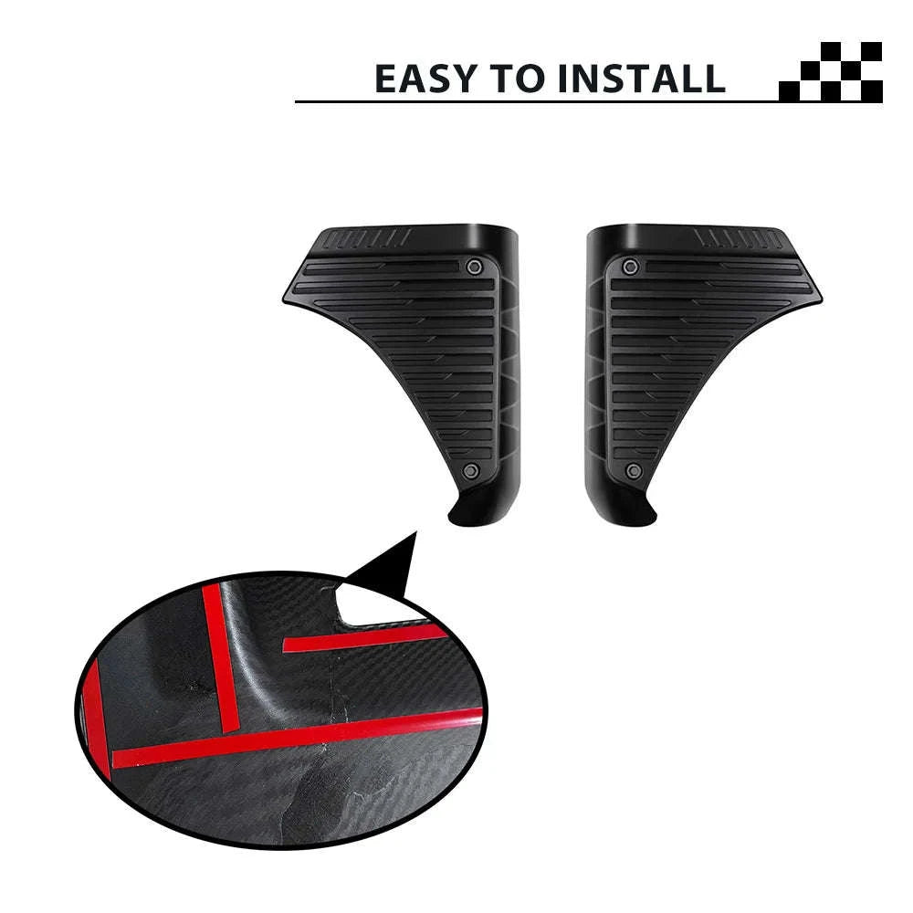 Rear Bumper Corner Protector for 2019-2026 Models-Black