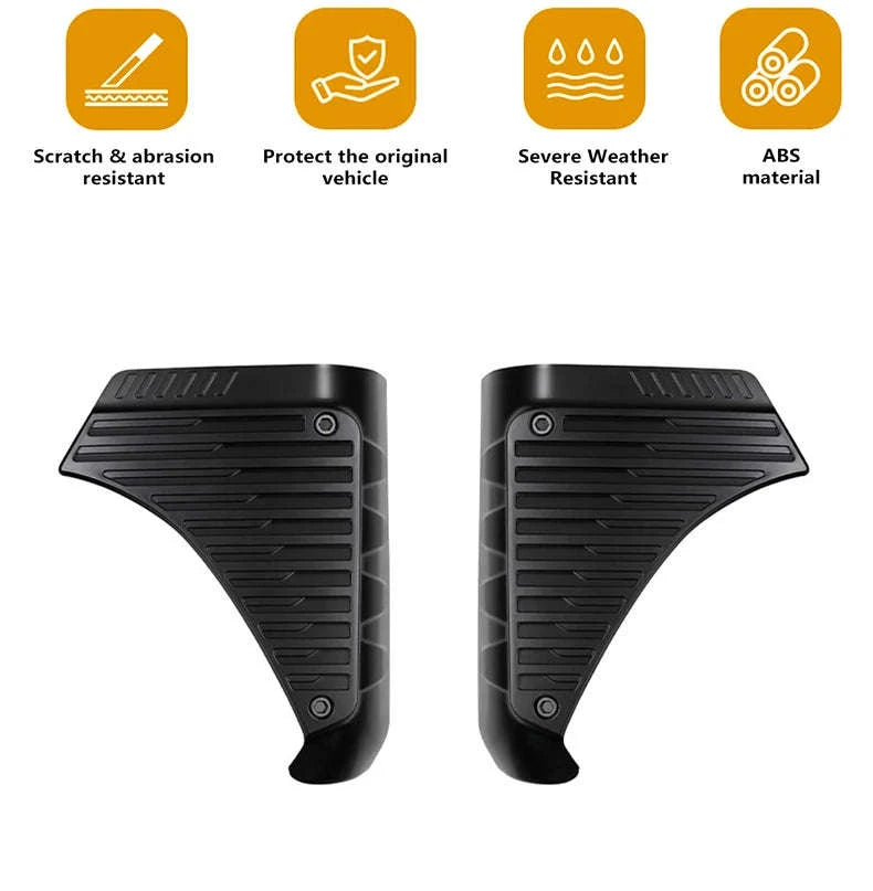 Rear Bumper Corner Protector for 2019-2026 Models-Black