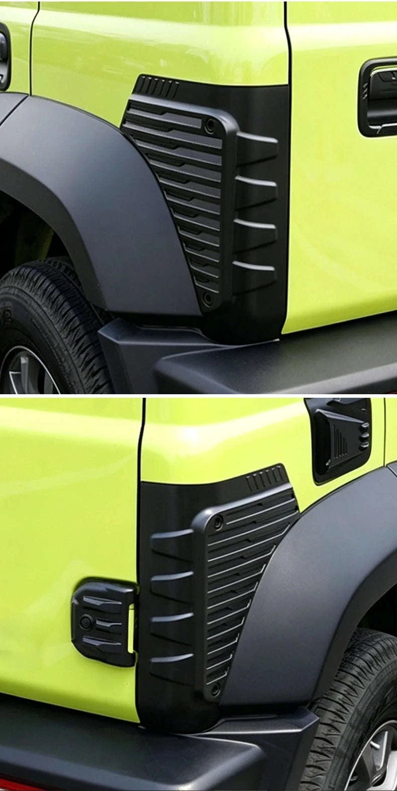 Rear Bumper Corner Protector for 2019-2026 Models-Black