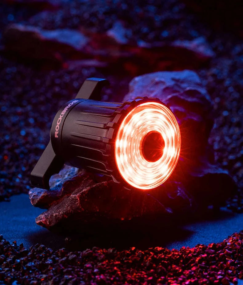 Rechargeable Bike Tail Light with Brake Sensing & 7 Modes-WR05