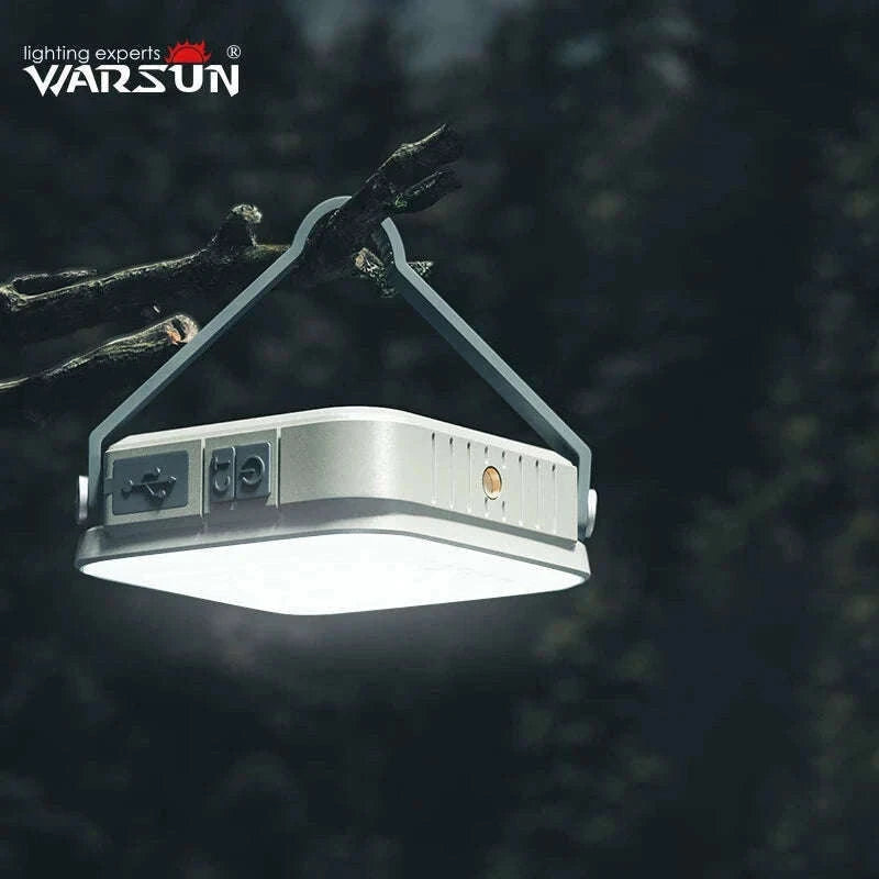 Rechargeable Camping Lantern Portable Hanging Light-Default Title