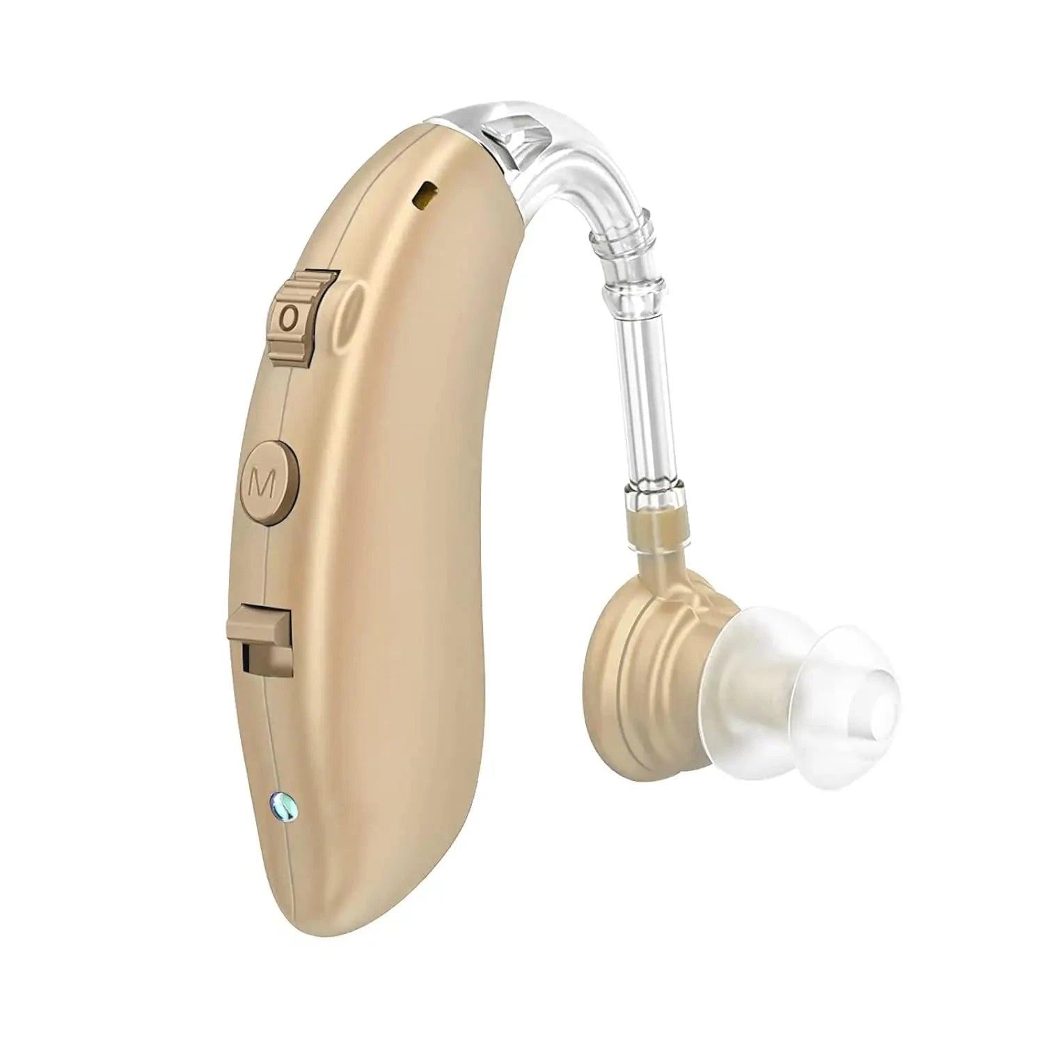 Rechargeable Digital Hearing Aid with Adjustable Tone for Clearer Hearing-BLUE 1 PCS