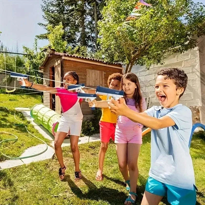 Rechargeable Electric Burst Water Gun for Kids-Blue / Australia