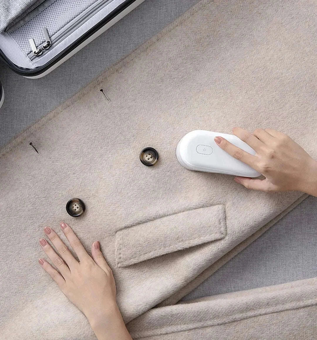 Rechargeable Fabric Shaver by Mijia-White