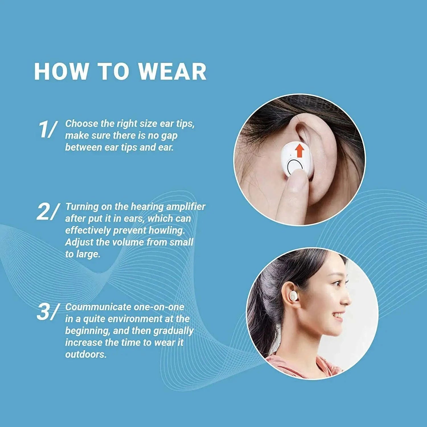 Rechargeable Hearing Aids with Clear Digital Amplification-Default Title