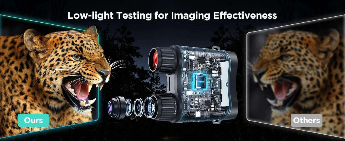 Rechargeable Night Vision Binoculars 4K Infrared 8X Zoom-32GB 4k / China Mainland