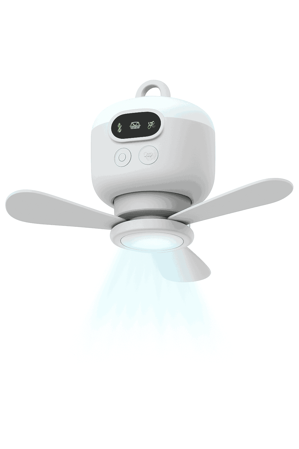 Rechargeable Wireless Camping Fan Light with Remote Control-United States