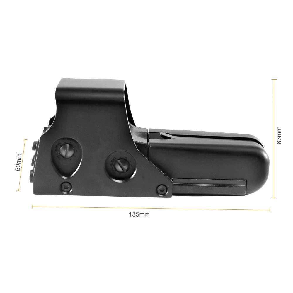 Red Green Dot Sight Scope with 20mm Mount-553Black / United States