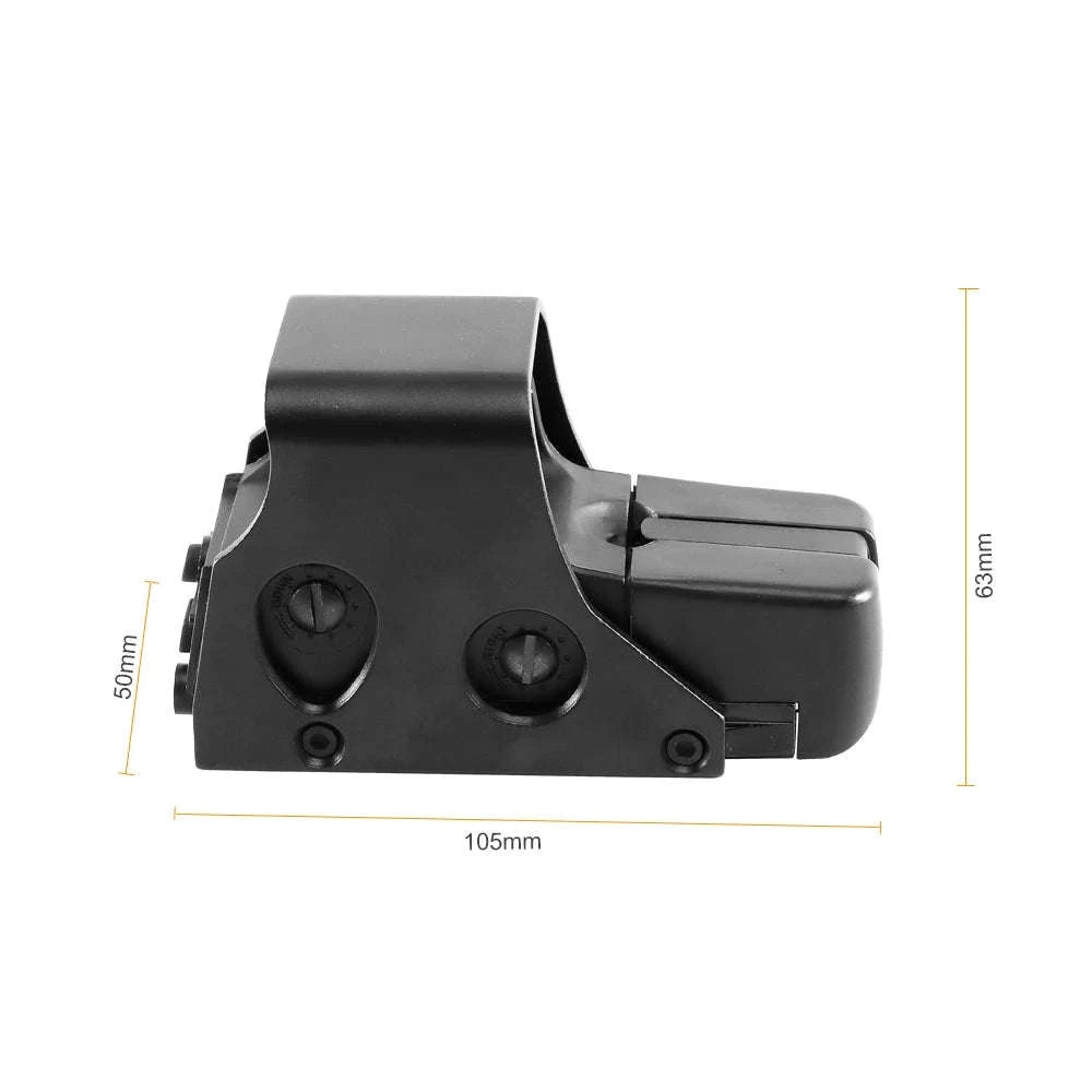 Red Green Dot Sight Scope with 20mm Mount-553Black / United States
