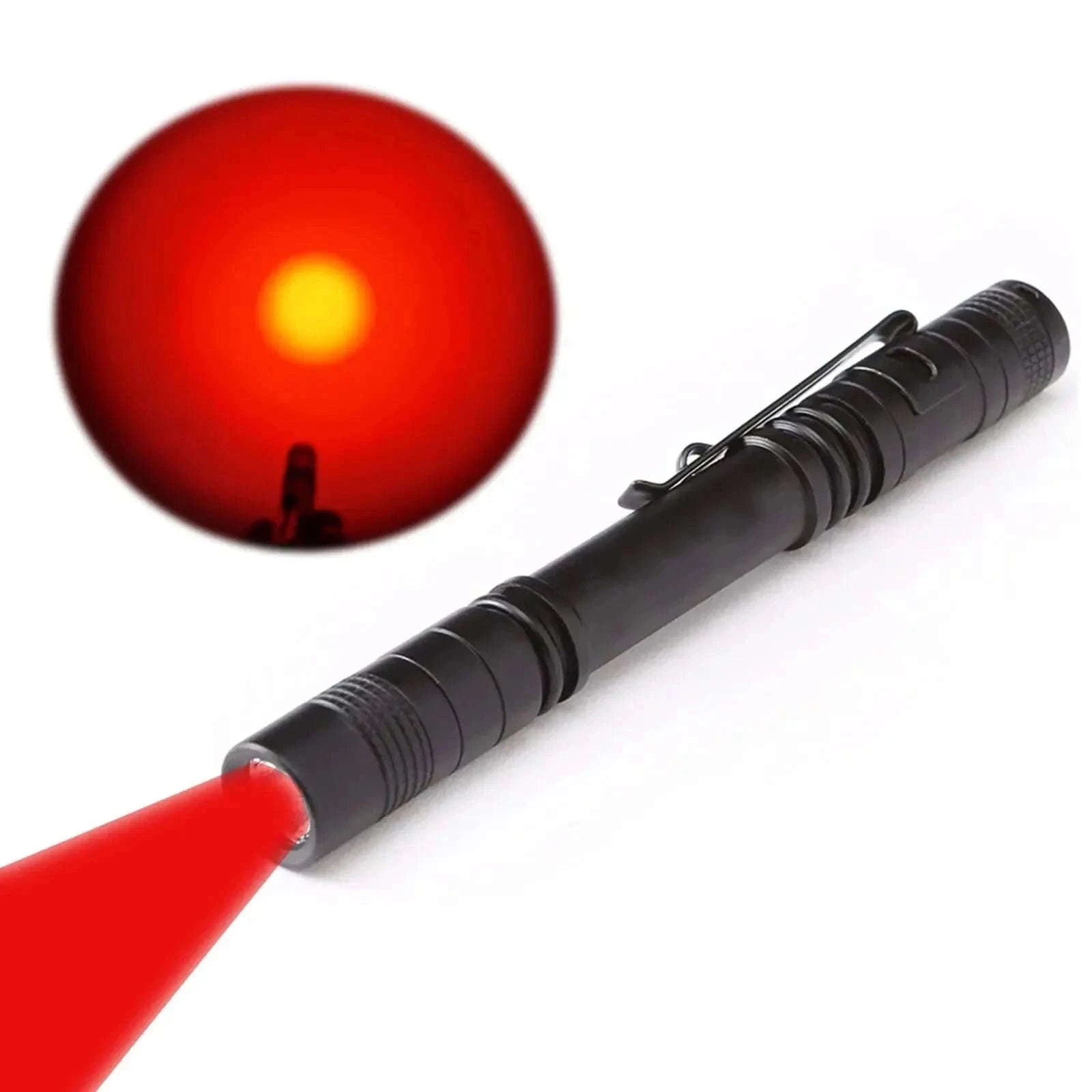 Red Light Penlight for Night Observation and Outdoor Use-702 red lgiht / Black / AAA