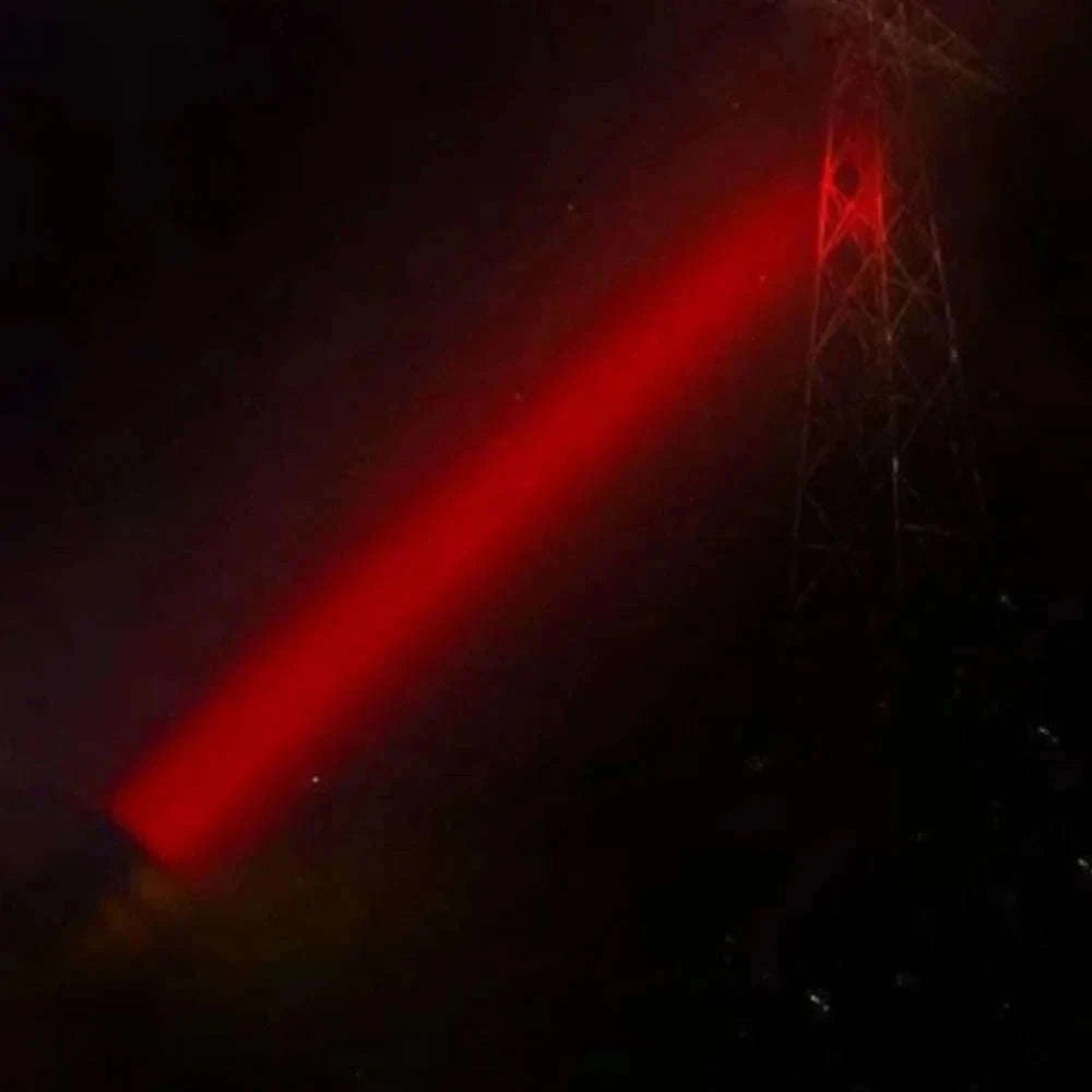 Red Light Tactical Flashlight for Hunting, Night Vision & Astronomy-R-C8