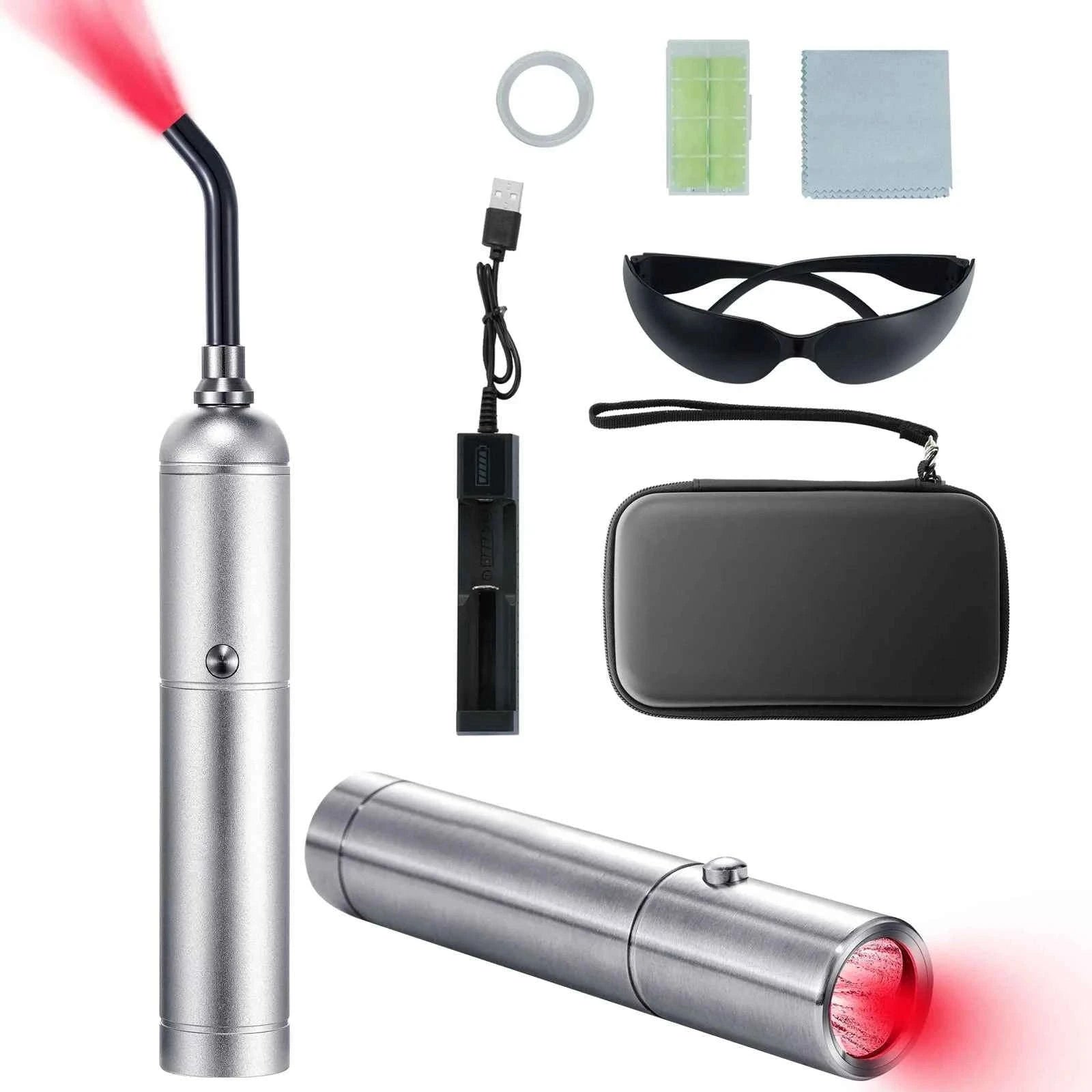 Red Light Therapy Device 2-in-1 Facial and Body Light Therapy Wand-United Kingdom