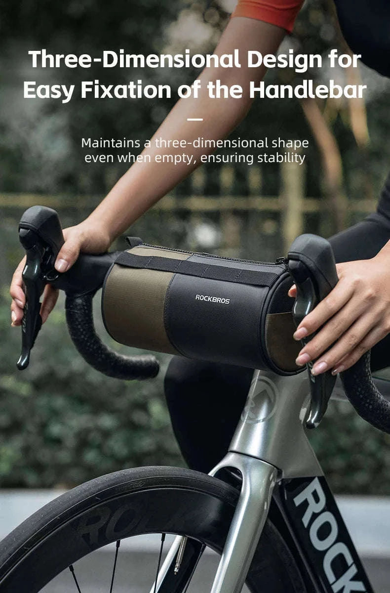 Reflective Bicycle Handlebar Bag, 1.7L Rainproof Front Bag-W007 / 1.7L