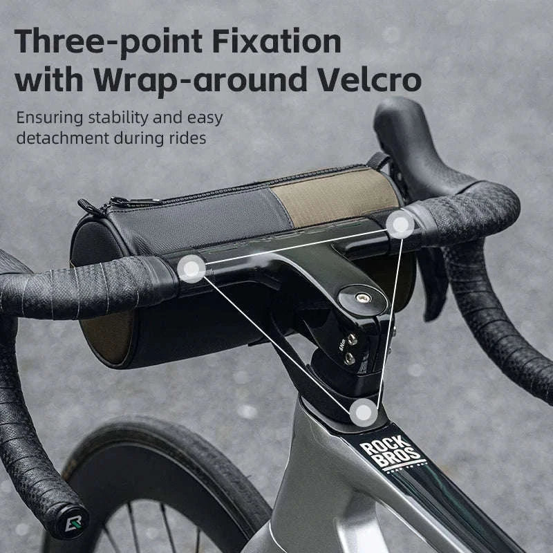 Reflective Bicycle Handlebar Bag, 1.7L Rainproof Front Bag-W007 / 1.7L