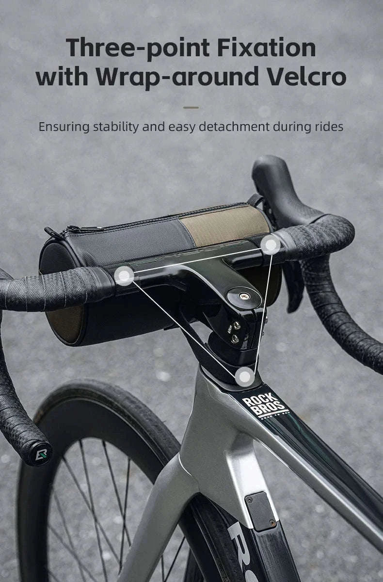 Reflective Bicycle Handlebar Bag, 1.7L Rainproof Front Bag-W007 / 1.7L