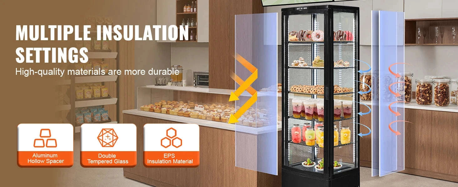 Refrigerated Display Case for Bakery-3cft cube / United States