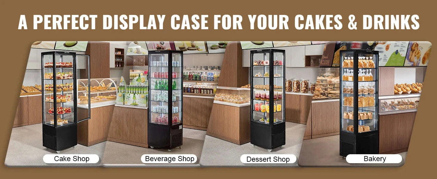 Refrigerated Display Case for Bakery-3cft cube / United States